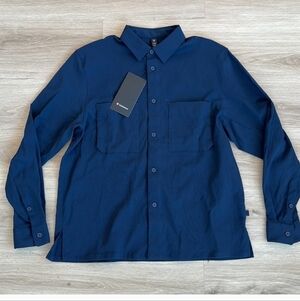lululemon athletica Navy Casual Button Down Shirt